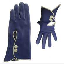 unique design navy blue trend ladies fashion gloves